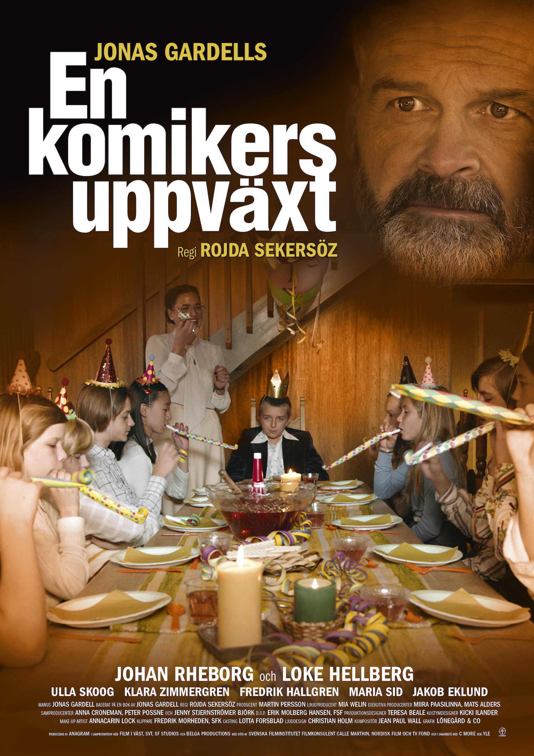 Omslag till filmen: En komikers uppväxt